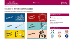 Desktop Screenshot of libguides.ozyegin.edu.tr