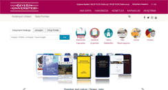 Desktop Screenshot of library.ozyegin.edu.tr