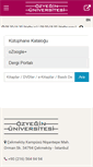 Mobile Screenshot of library.ozyegin.edu.tr